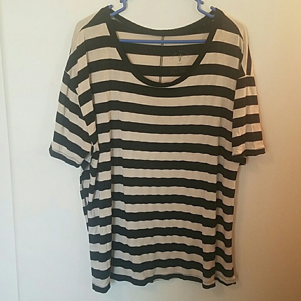 Knit Sisters striped tee